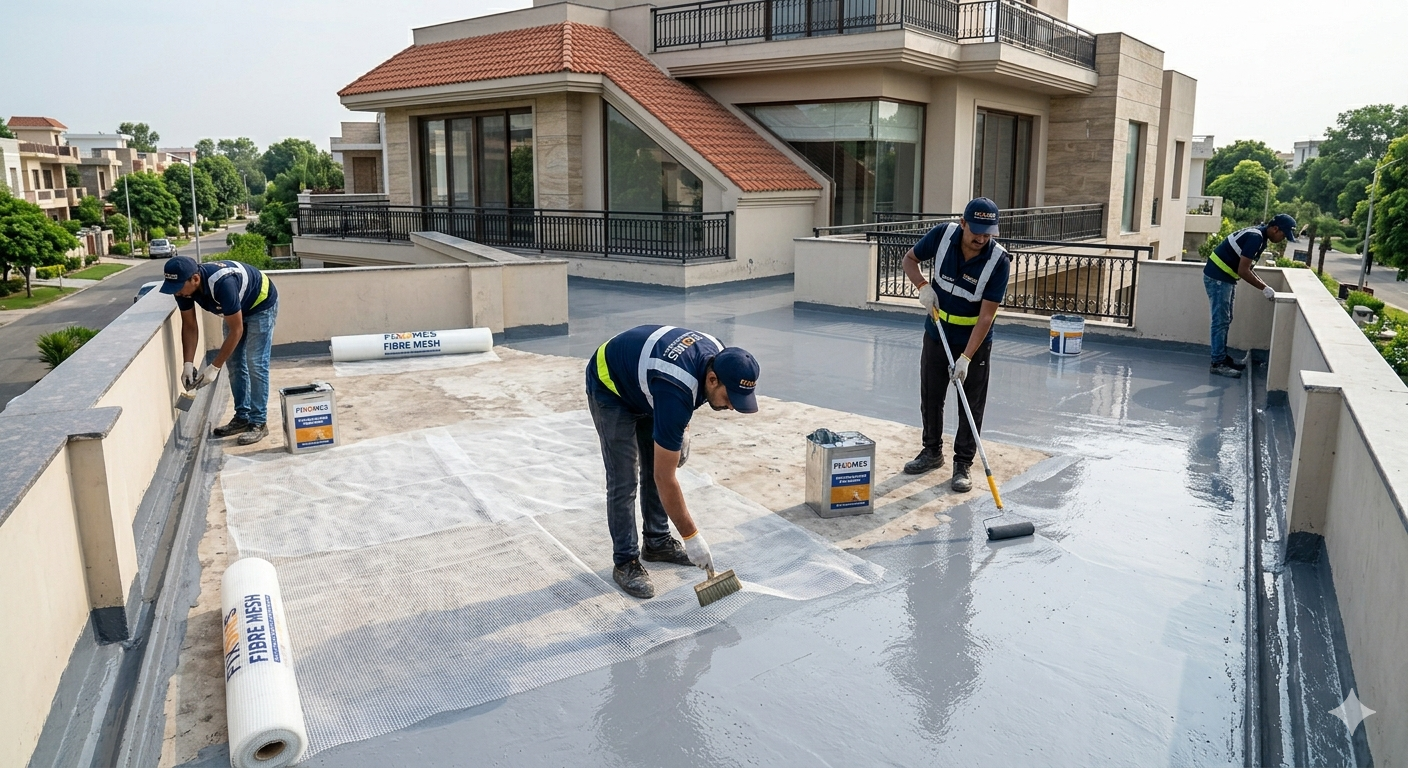 Post-Construction Waterproofing